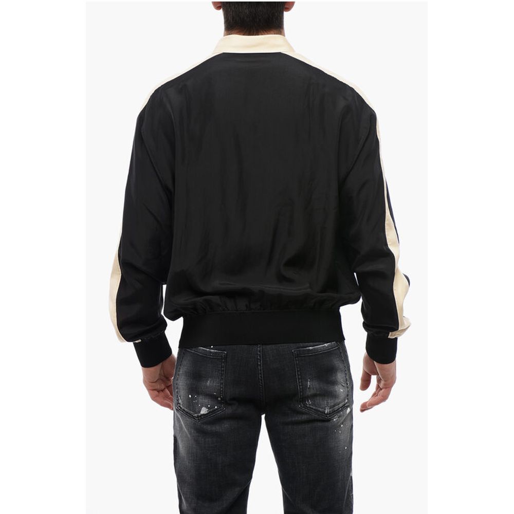 Dsquared² Satin Club Shirt with Zip