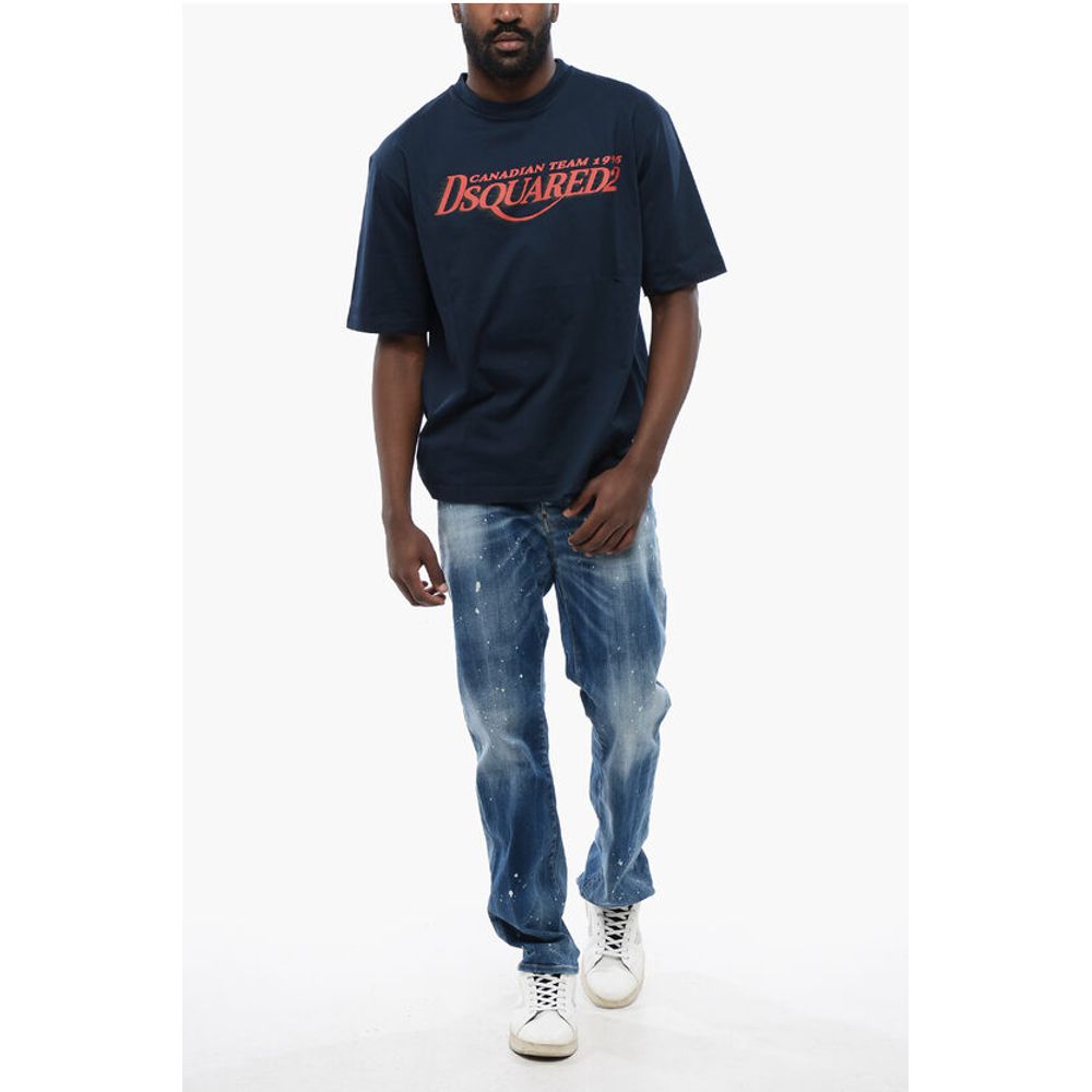 Dsquared² Logo Print Loose Fit T-shirt