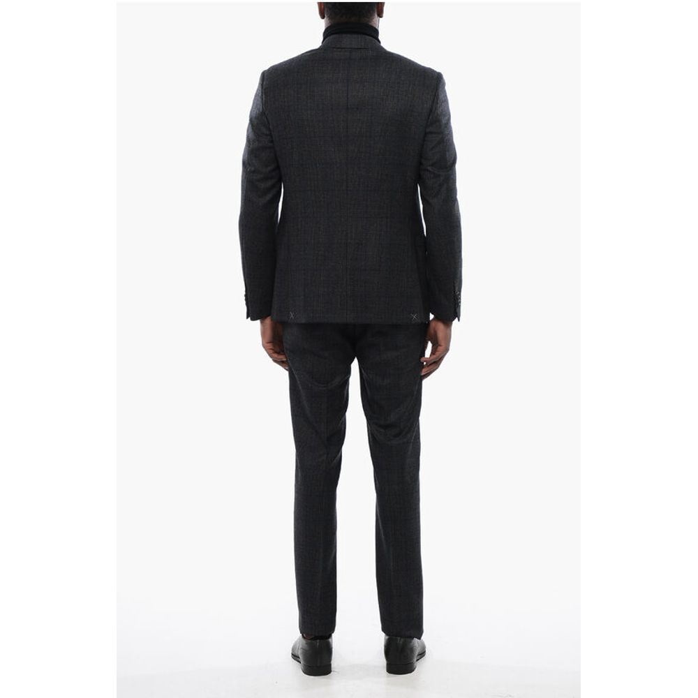 Corneliani CC COLLECTION District Check Wool RIGHT Suit