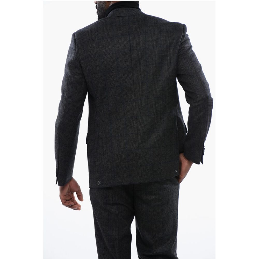 Corneliani CC COLLECTION District Check Wool RIGHT Suit