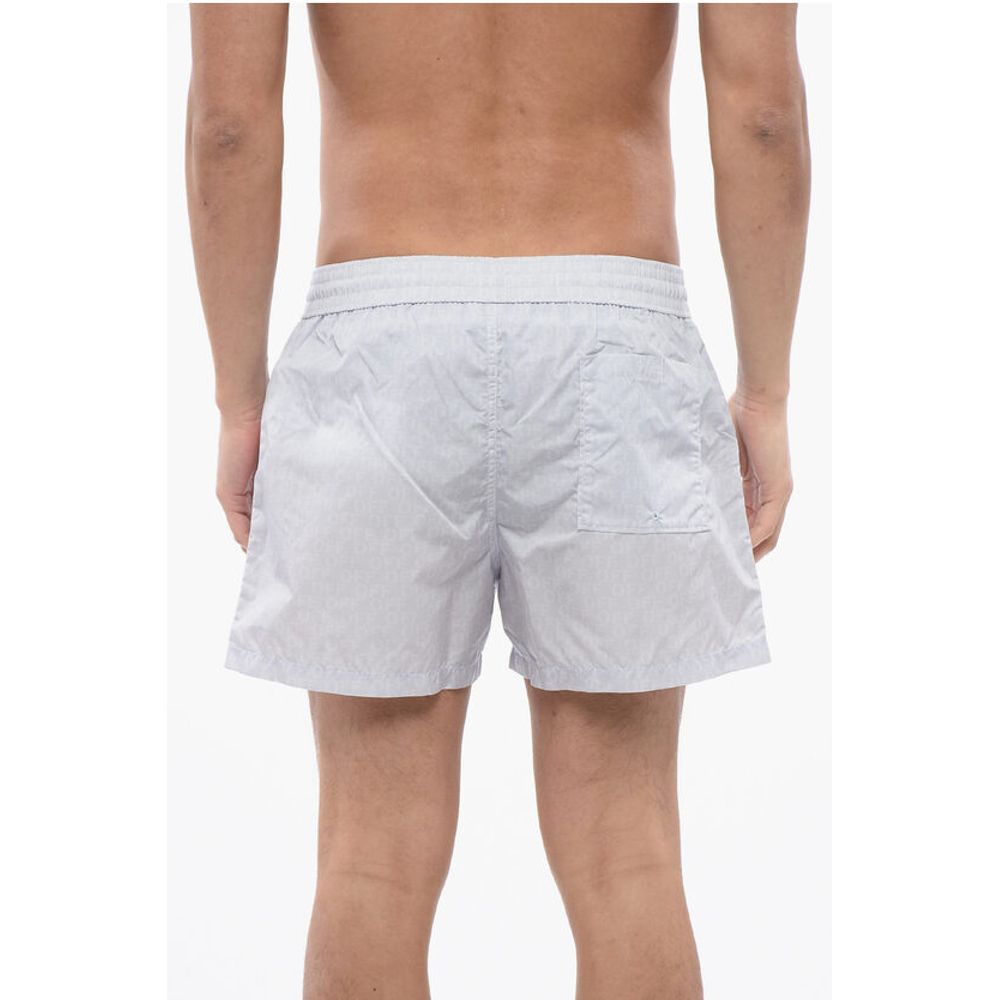 Off-White All Over Logo Printed Swimshorts