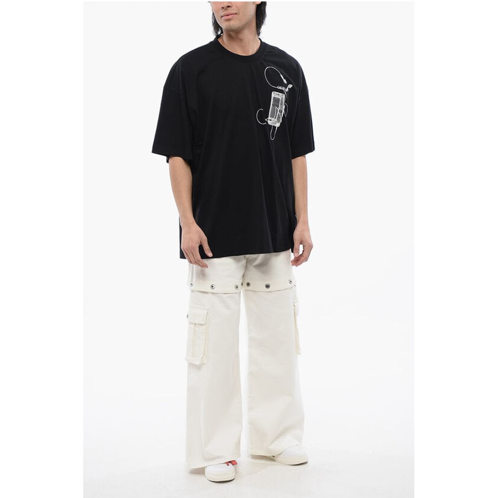 Off-White Oversize-fit SCAN Printed T-shirt