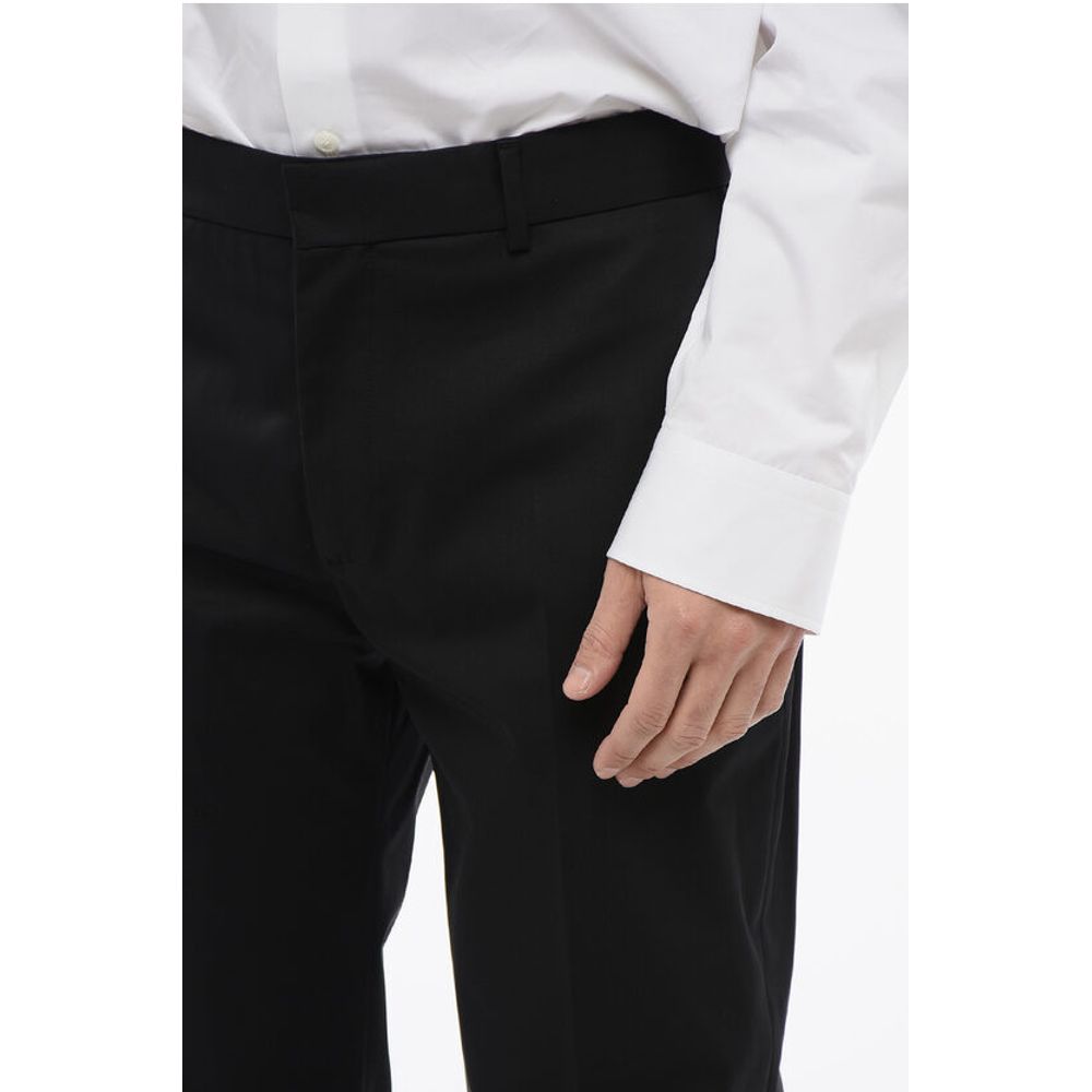 Off-White Slim Fit Cotton Pants