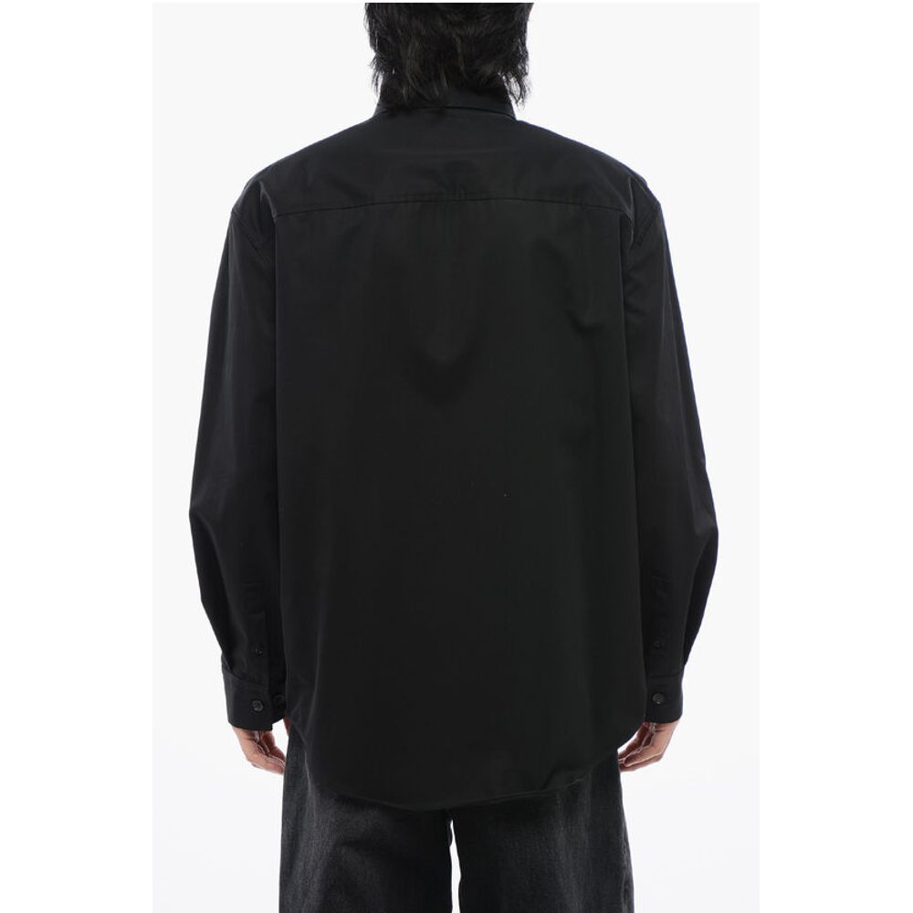 Off-White Button Down Utility Overshirt