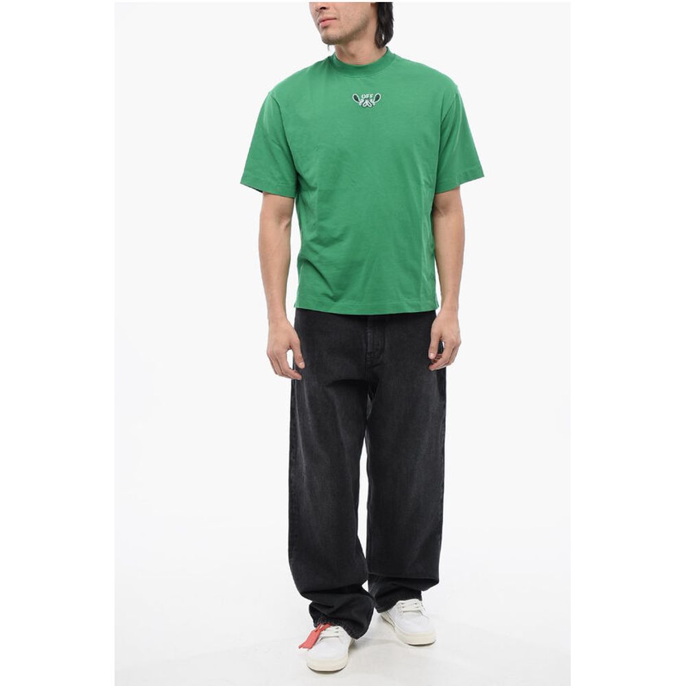 Off-White Skate-Fir BANDANA Embroidered T-shirt