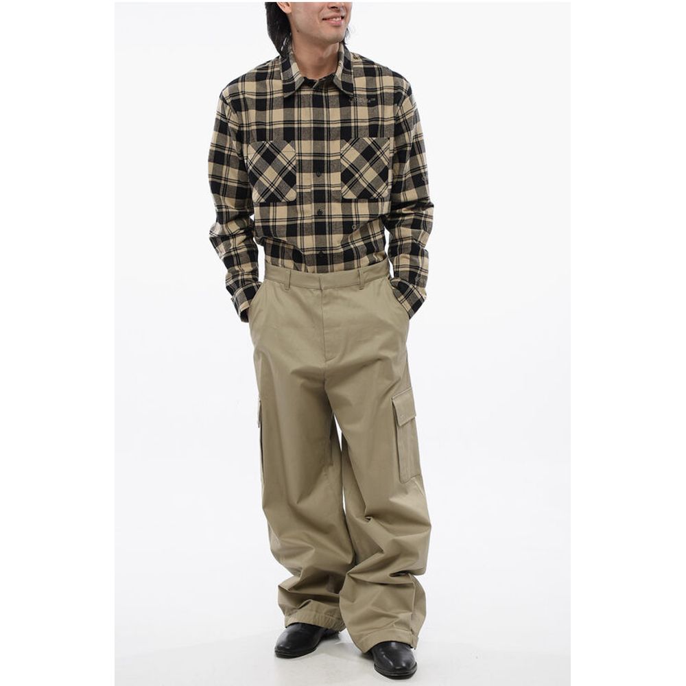 Off-White HIgh Waisted Cargo Pants