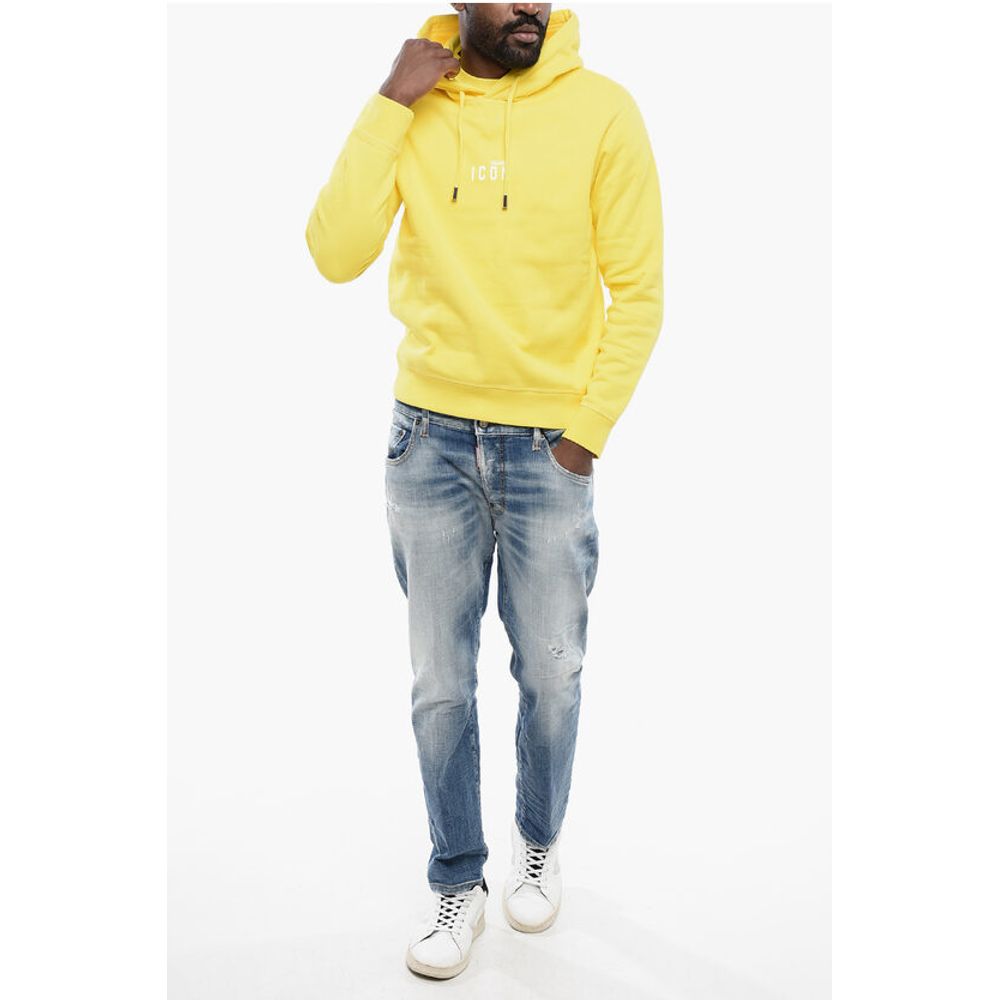 Dsquared² ICON Hoodie Sweatshirt with Logo Print
