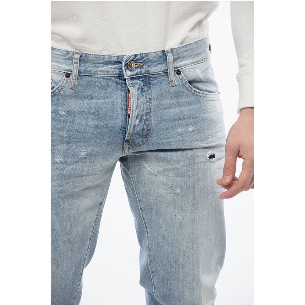 Dsquared² Light-washed Slim Denims