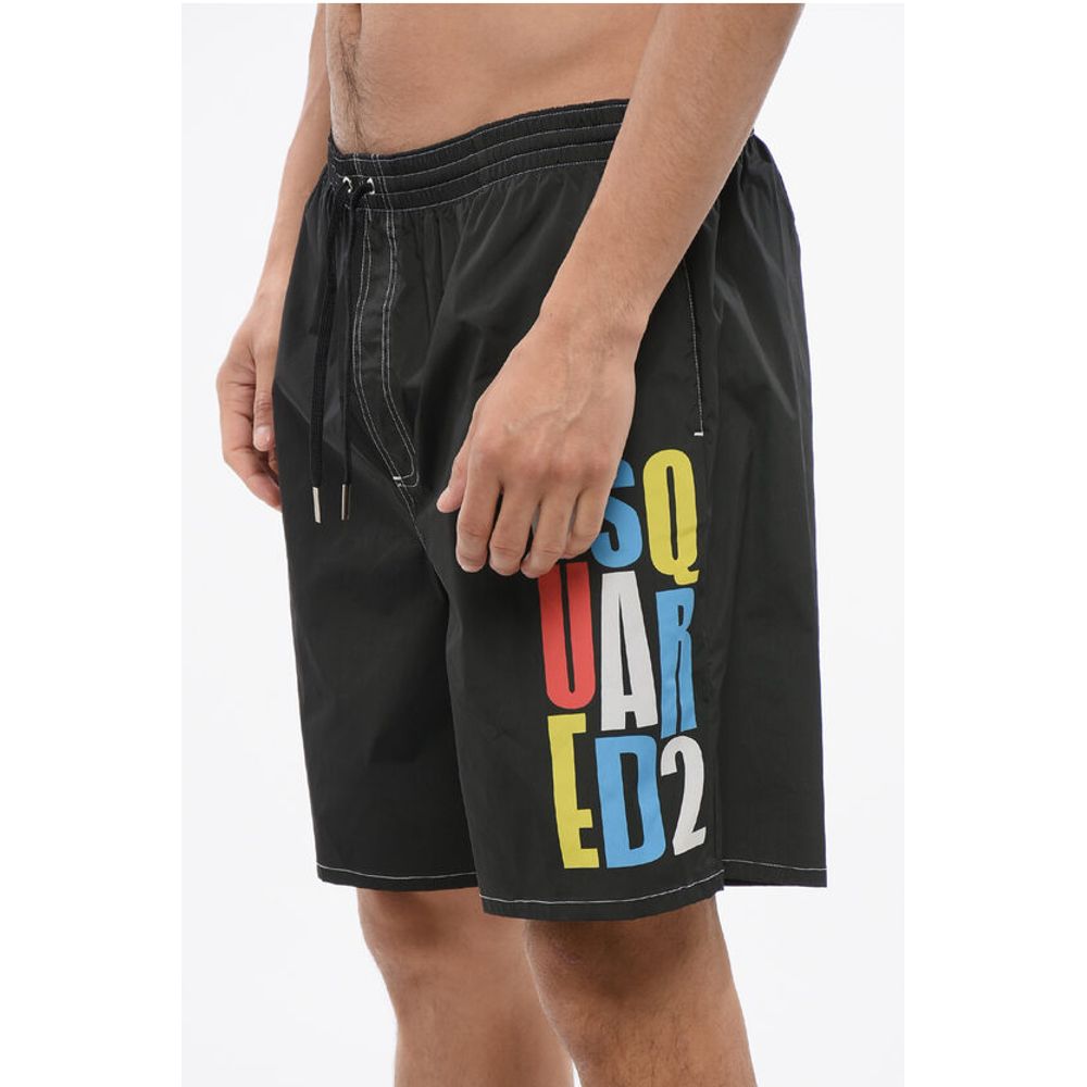 Dsquared² Swimshorts with Multicolored Print