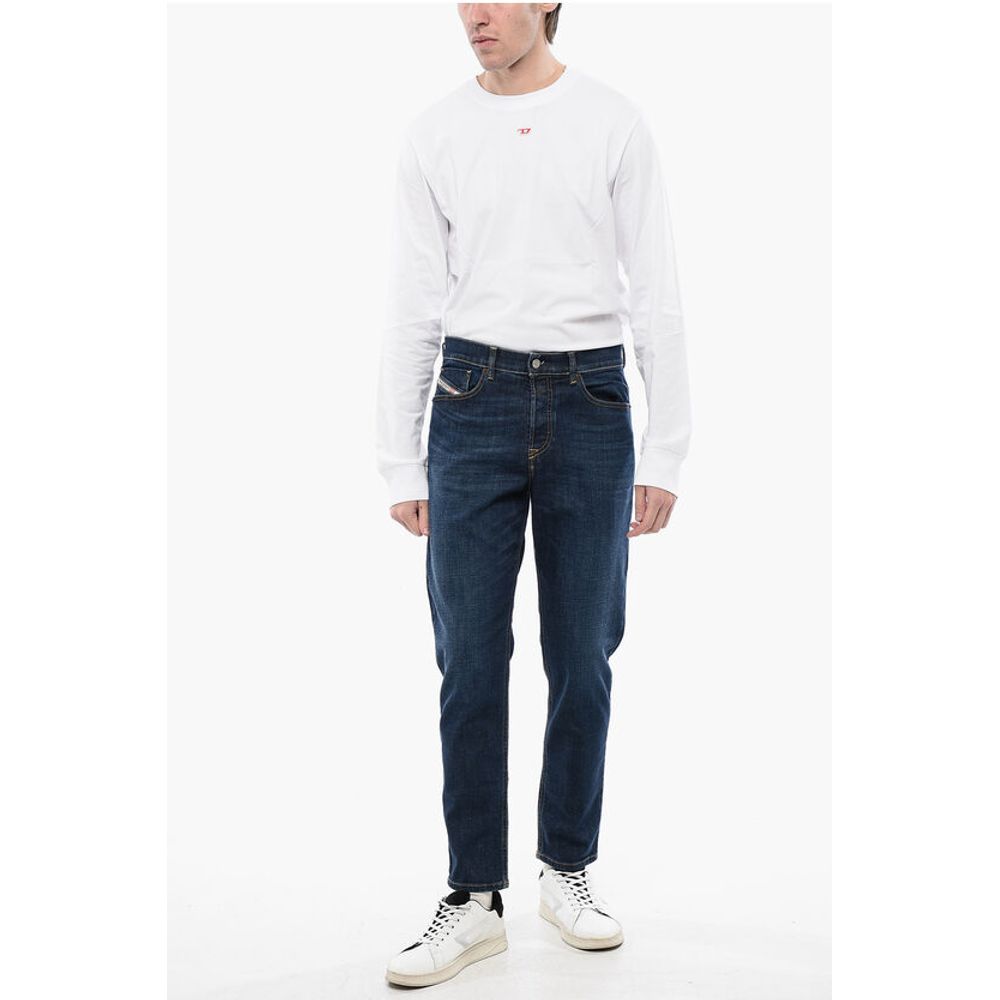 Diesel Regular Fit Jeans 2005 D-FINING with Visible Stitching 17cm