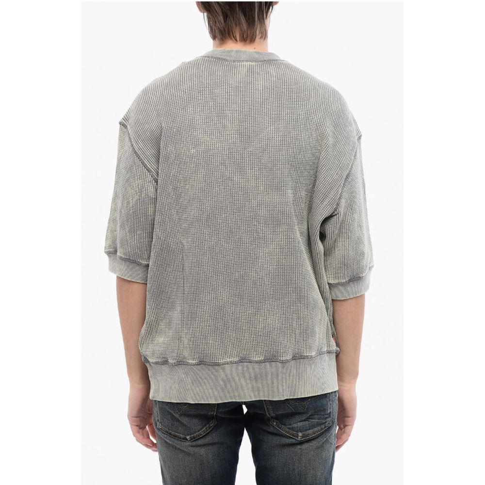 Diesel RED TAG Short Sleeves Acid Wash Effect S-COOLWAFY-N1 Crew-Ne