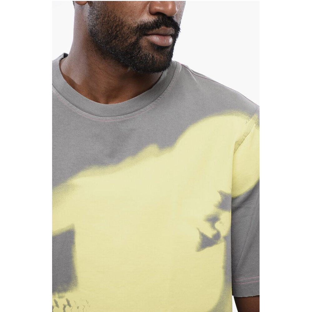 Diesel Faded Effect T-JUST-N13 Crewneck T-Shirt