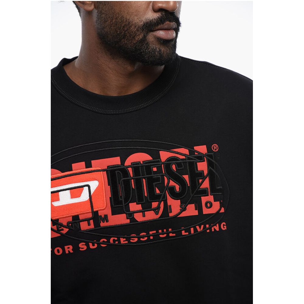 Diesel RED TAG Brushed Cotton S-BAXT-N1 Crew-neck Sweatshirt