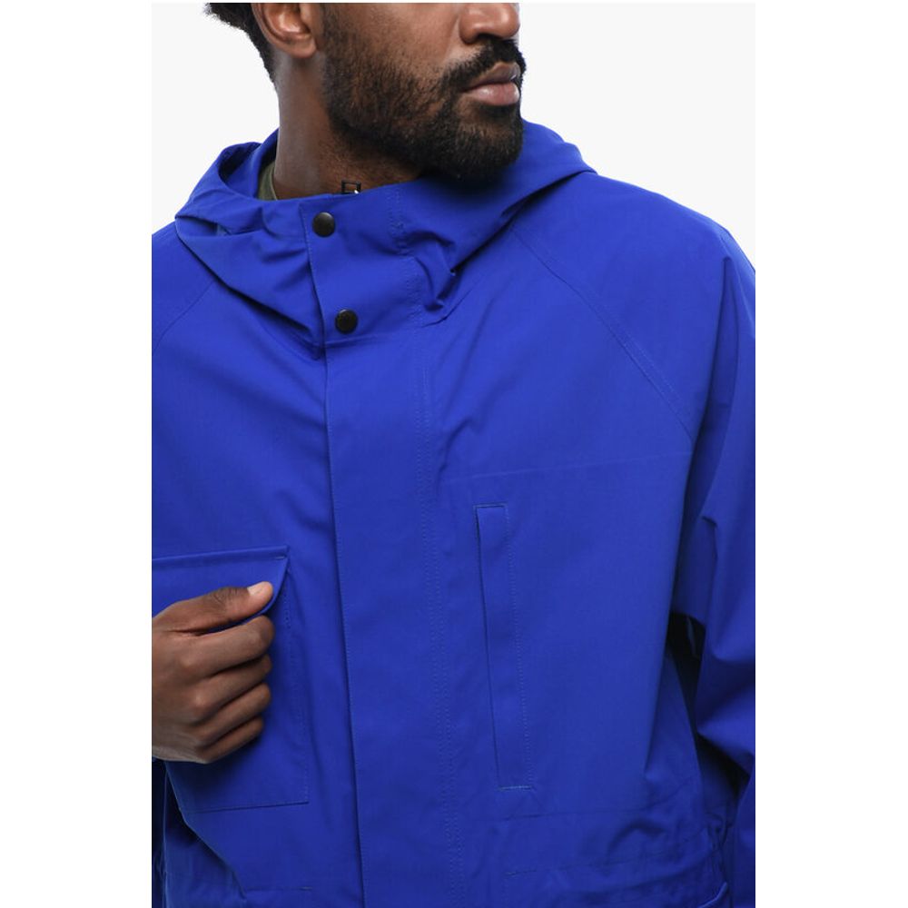 Woolrich Multipocketed MOUNTAIN Windbreaker with Hidden Closure