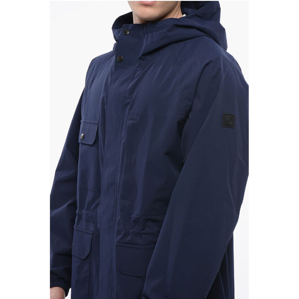 Woolrich Utility MOUNTAIN Raincoat With Drawstrings