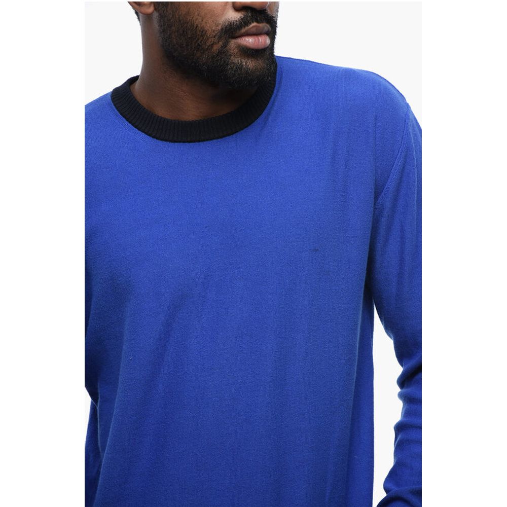 Woolrich Cotton COLOR BLOCK Crewneck Sweater