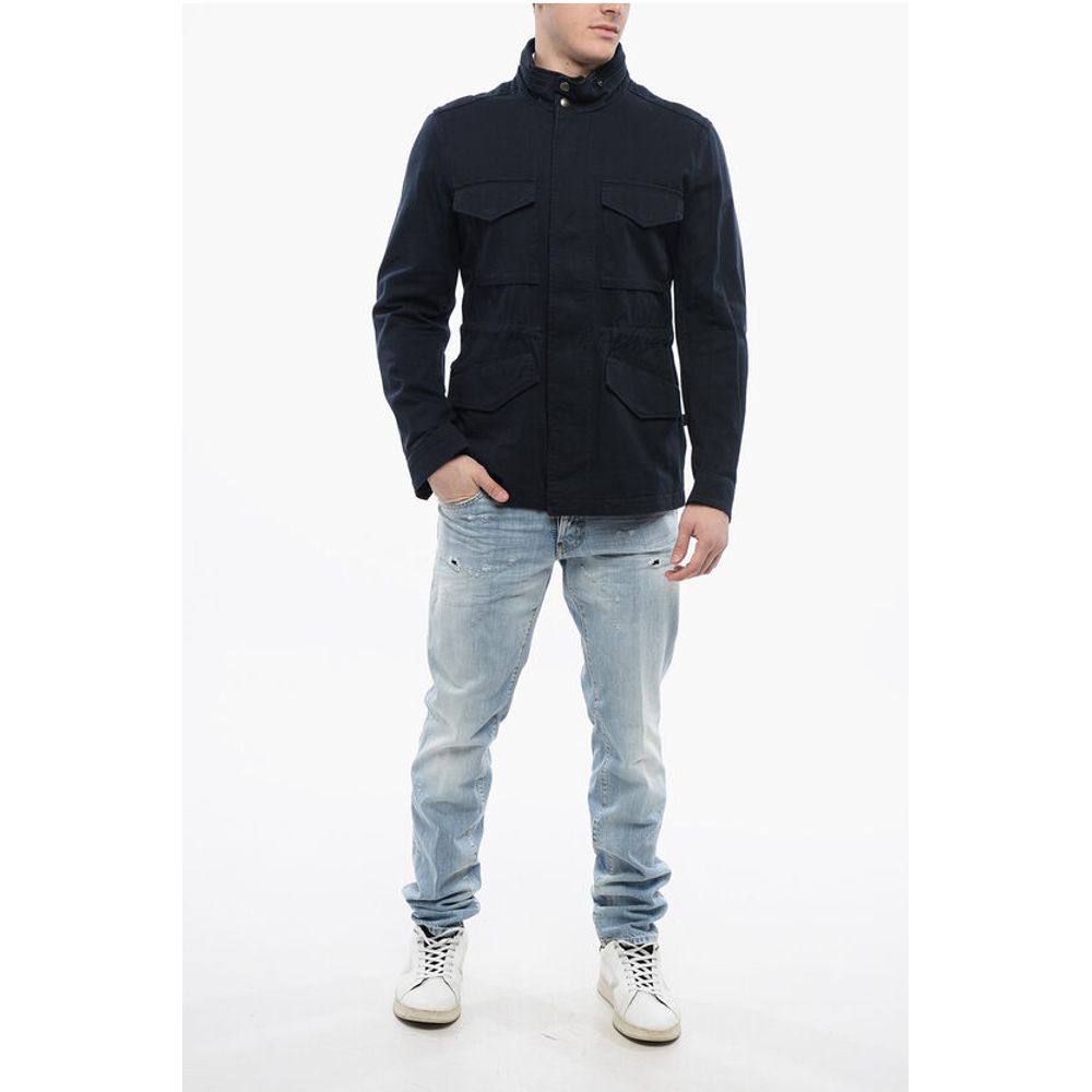 Woolrich Hidden Hood Field Sahariana