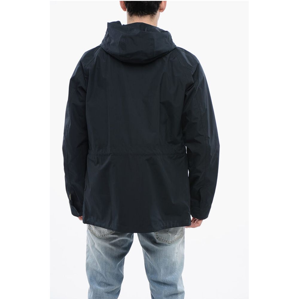 Woolrich Utility MOUNTAIN Raincoat With Drawstrings