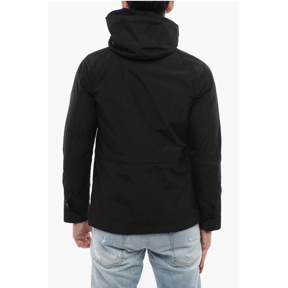 Woolrich Hooded GTX Windbreaker With Utility Pockets