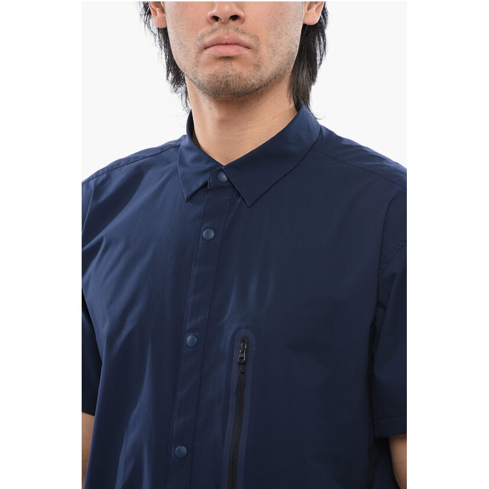 Woolrich Short Sleeved 4AWAY TREK Shirt With Breast Pocket