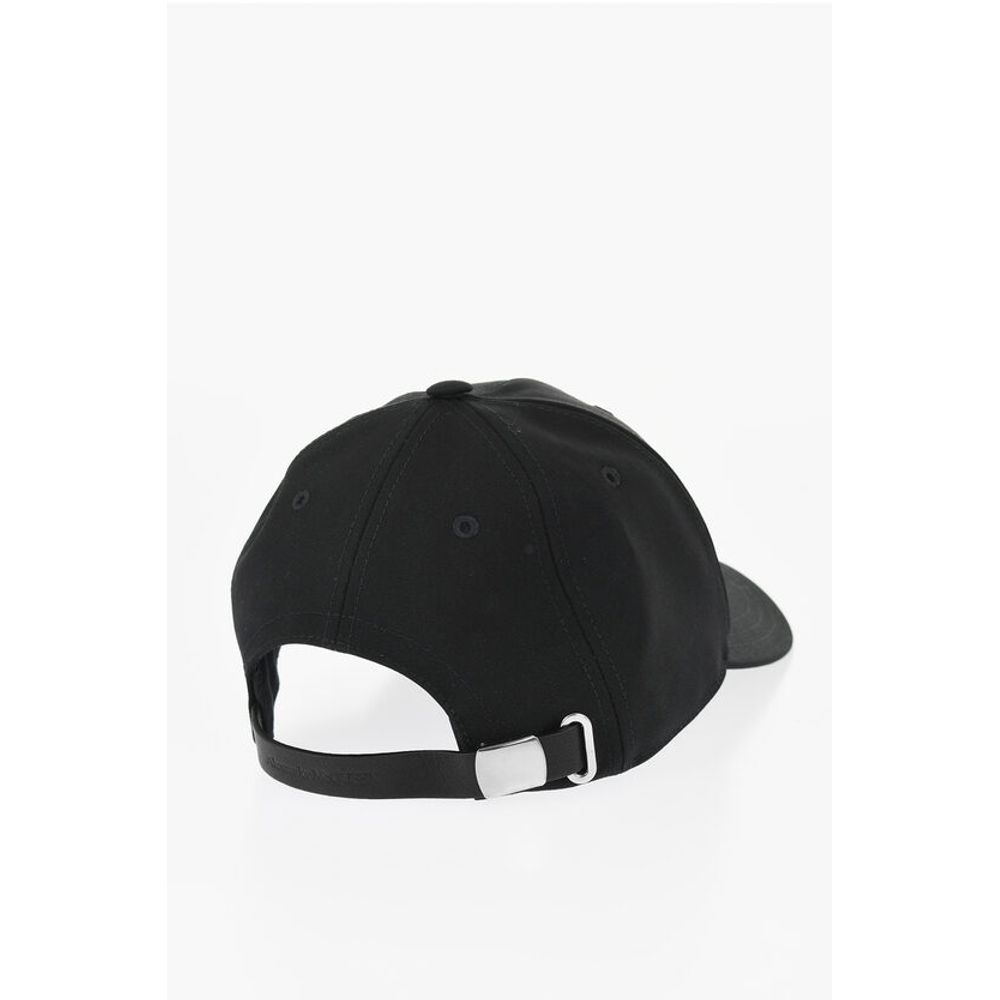 Alexander McQueen Wool Cap with Lurex Embroidery
