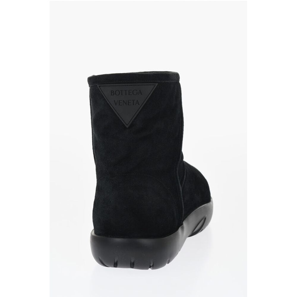 Bottega Veneta Suede SNAP Snow Boots