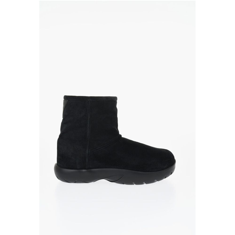 Bottega Veneta Suede SNAP Snow Boots