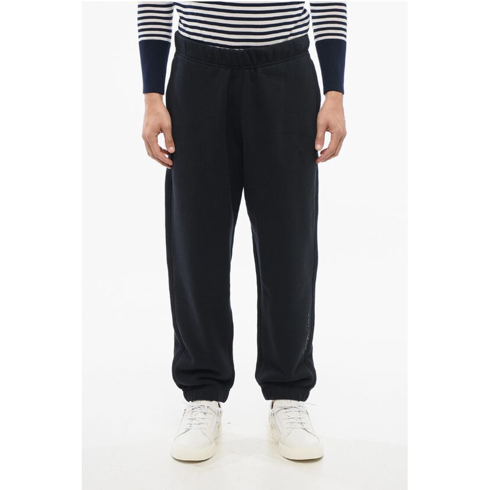 Armani GIORGIO Cotton Sweatpants with Embossed Logo