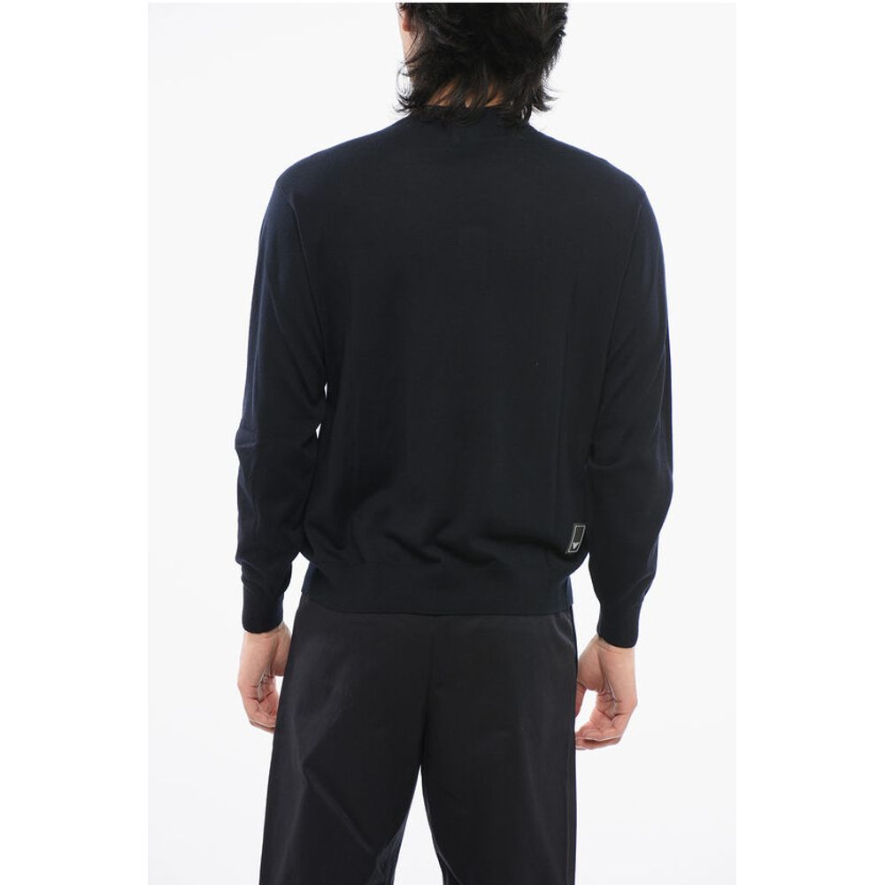 Armani EMPORIO Virgin Wool Crew Neck Sweater