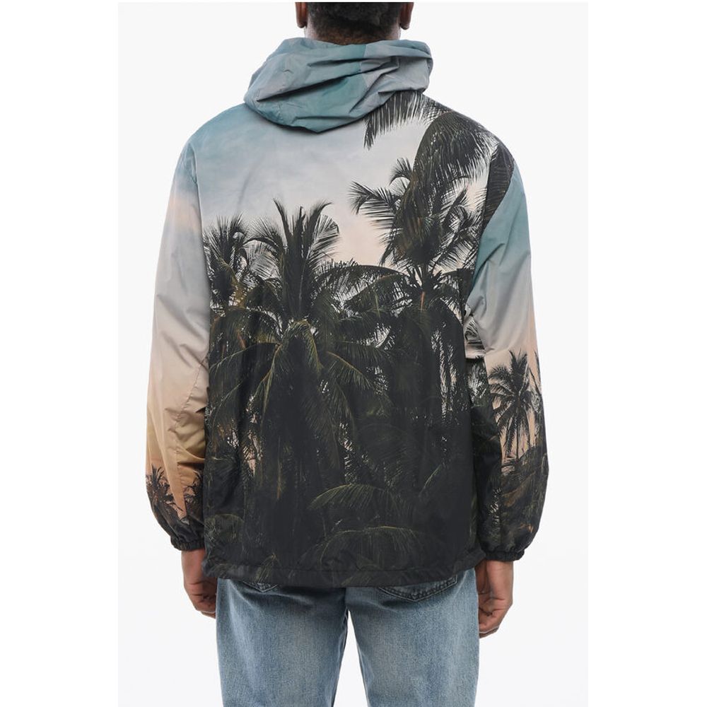 Armani EMPORIO Hooded PALM Windbreaker