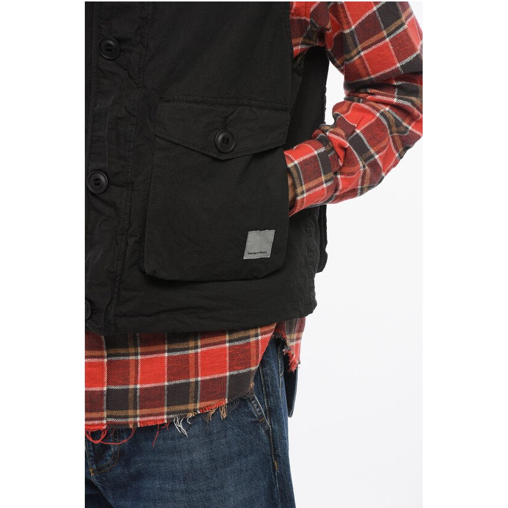 Armani EMPORIO Nylon Vest with Utility Pockets