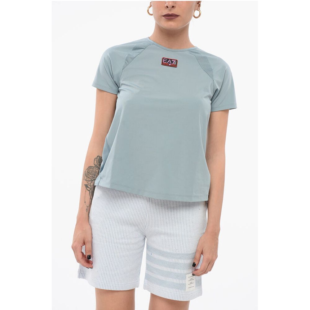 Armani EMPORIO Tech T-shirt with Logo Patch