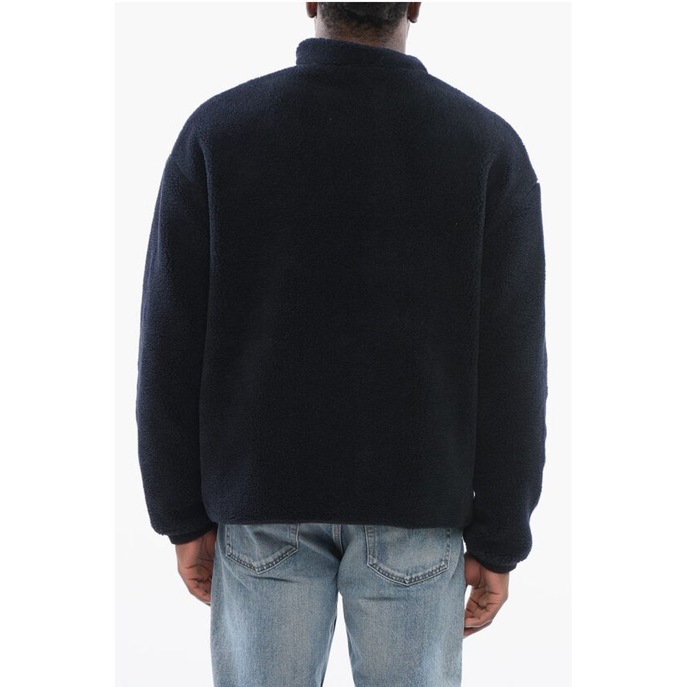 Armani EMPORIO Reversible Windbreaker with Sherpa Lining