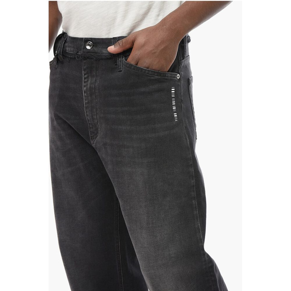 Dolce & Gabbana Stone Washed Denims with Raw-cut Details 25cm