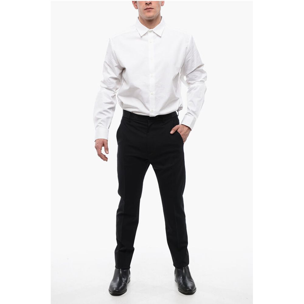 Dsquared² Cigarette Pants with Striped Detail