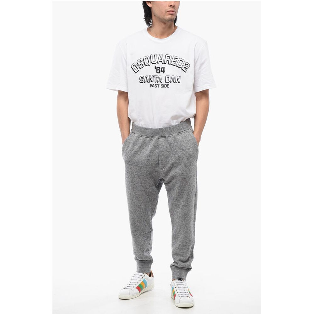 Dsquared² Brushed Cotton Melange Joggers