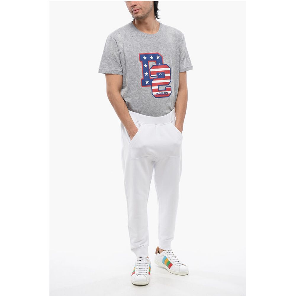 Dsquared² Relax Fit Brushed Cotton Joggers