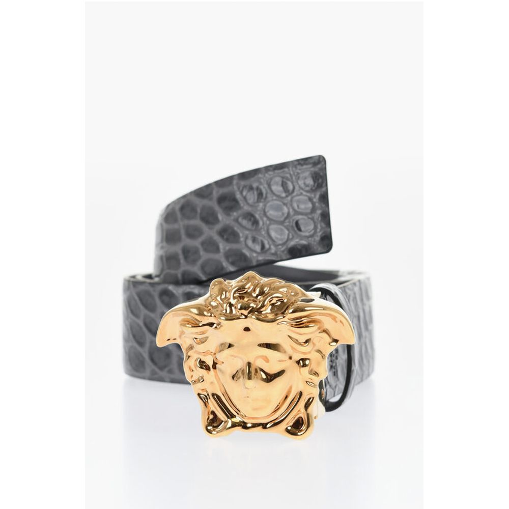 Versace Reversible Leather Belt with Medusa Buckle 40mm