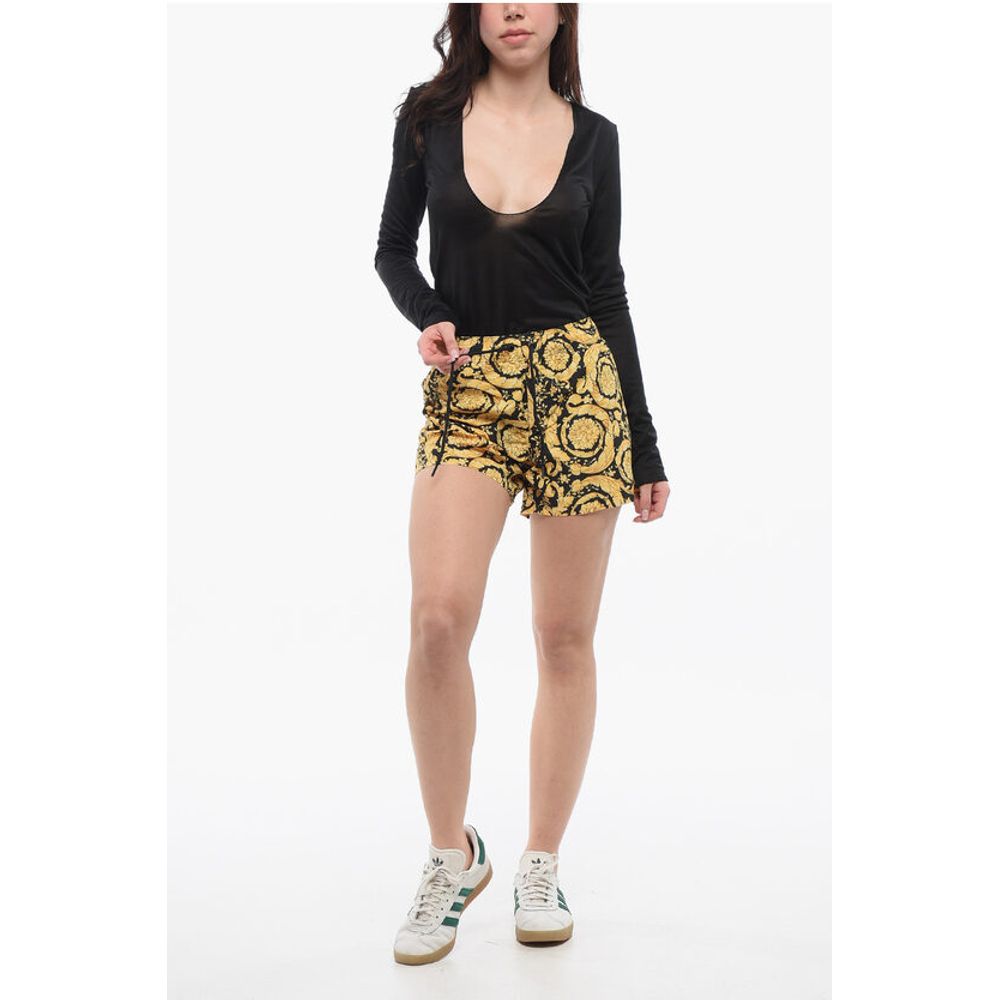 Versace Iconic Motif BAROCCO Nylon Shorts