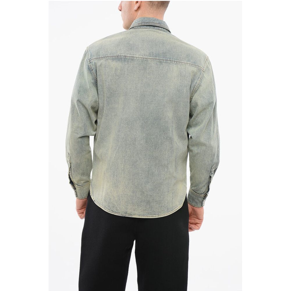 Kenzo Vintage Wash WESTERN Denim Shirt