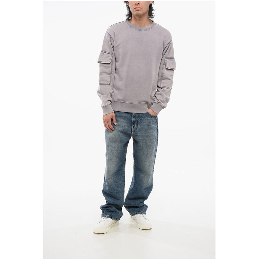 Dries Van Noten Crew Neck HAFFEL Brushed Cotton Sweatshirt