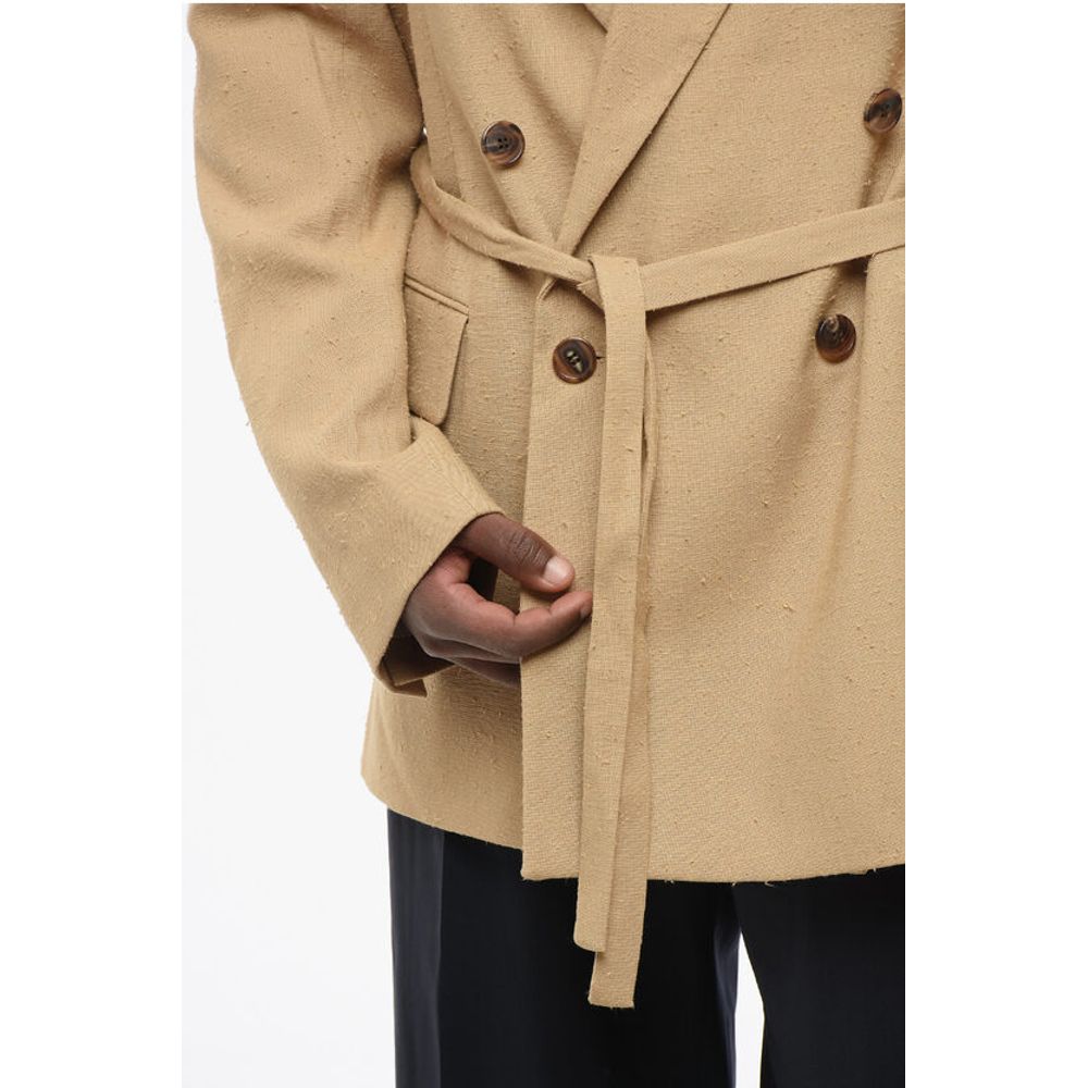 Dries Van Noten Double-breasted BISHOP Blazer with Belt