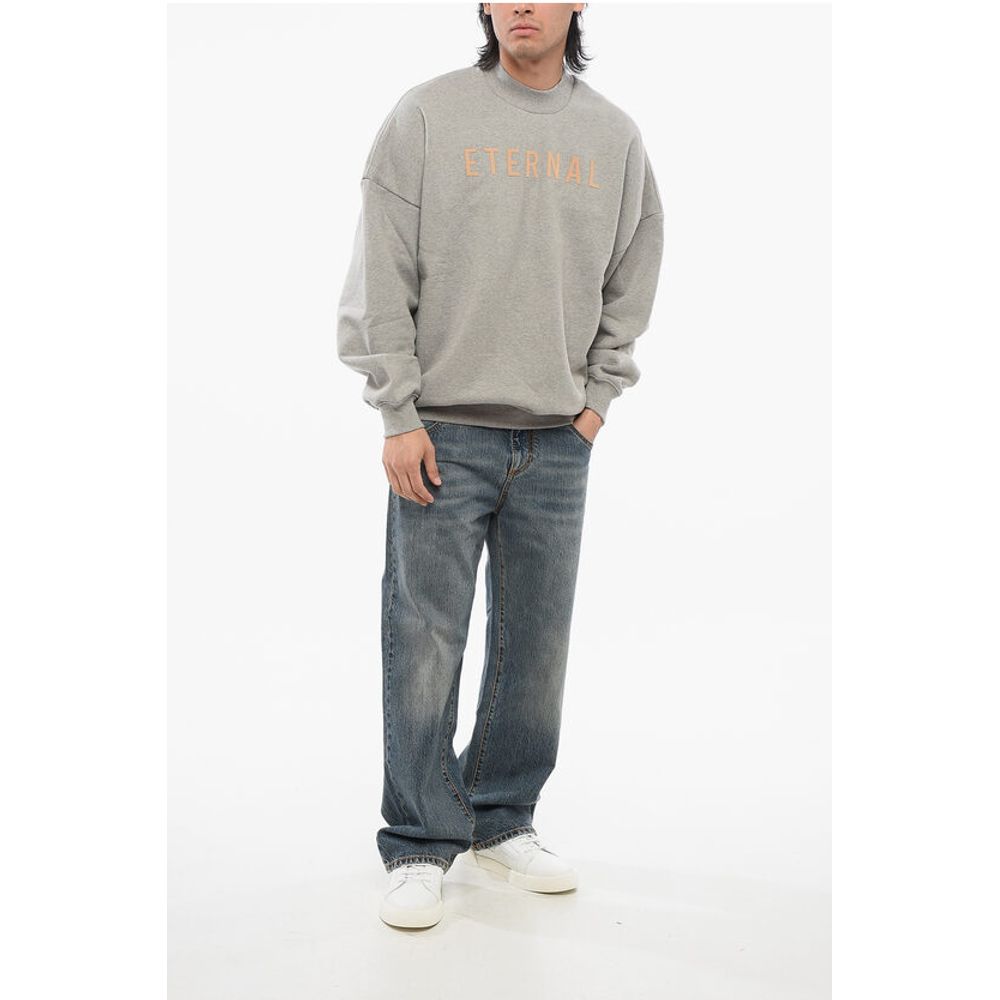 Fear Of God Brushed Cotton ETERNAL Sweatshirt with Flocked Logo