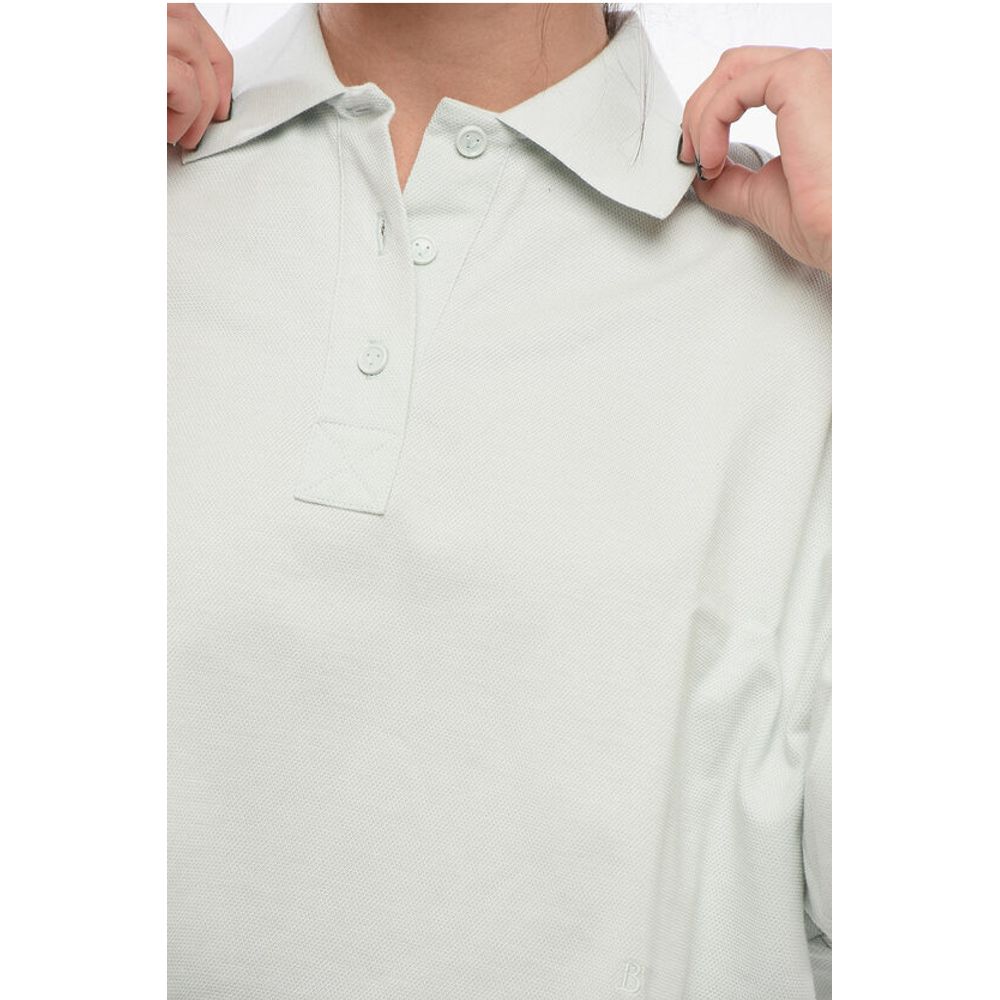 Bottega Veneta Piquet Cotton Cropped Fit Polo