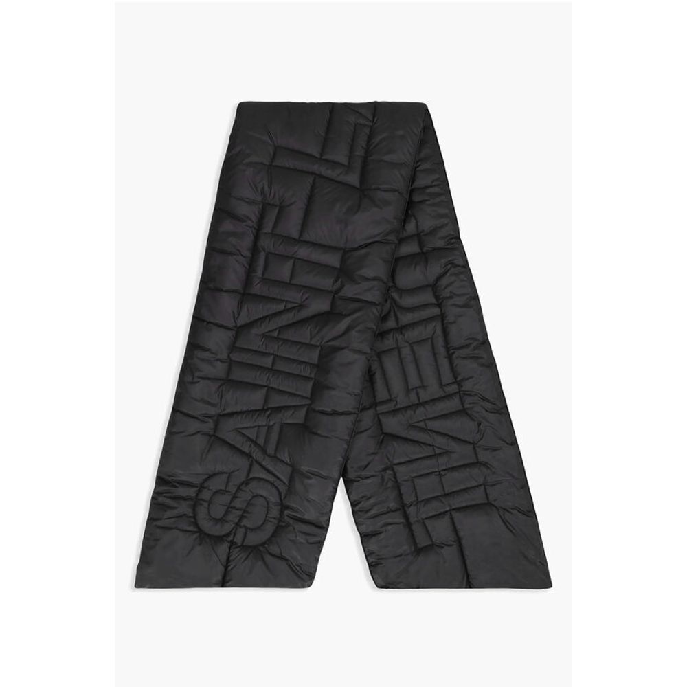Saint Laurent Solid Color Padded Nylon Scarf