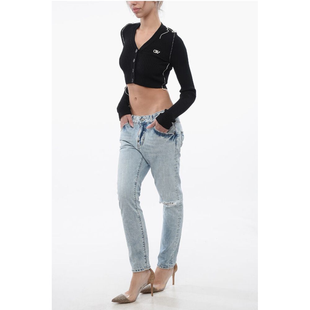 Dsquared² Light Washed Cool Girl Fit Denims 15cm