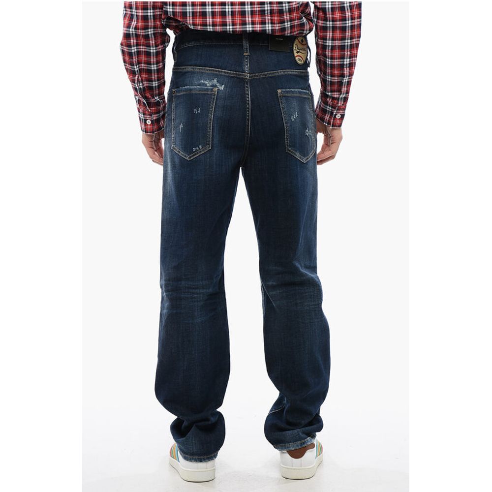 Dsquared² Regular Fit 642 Jeans With Patch Pocket 20 cm