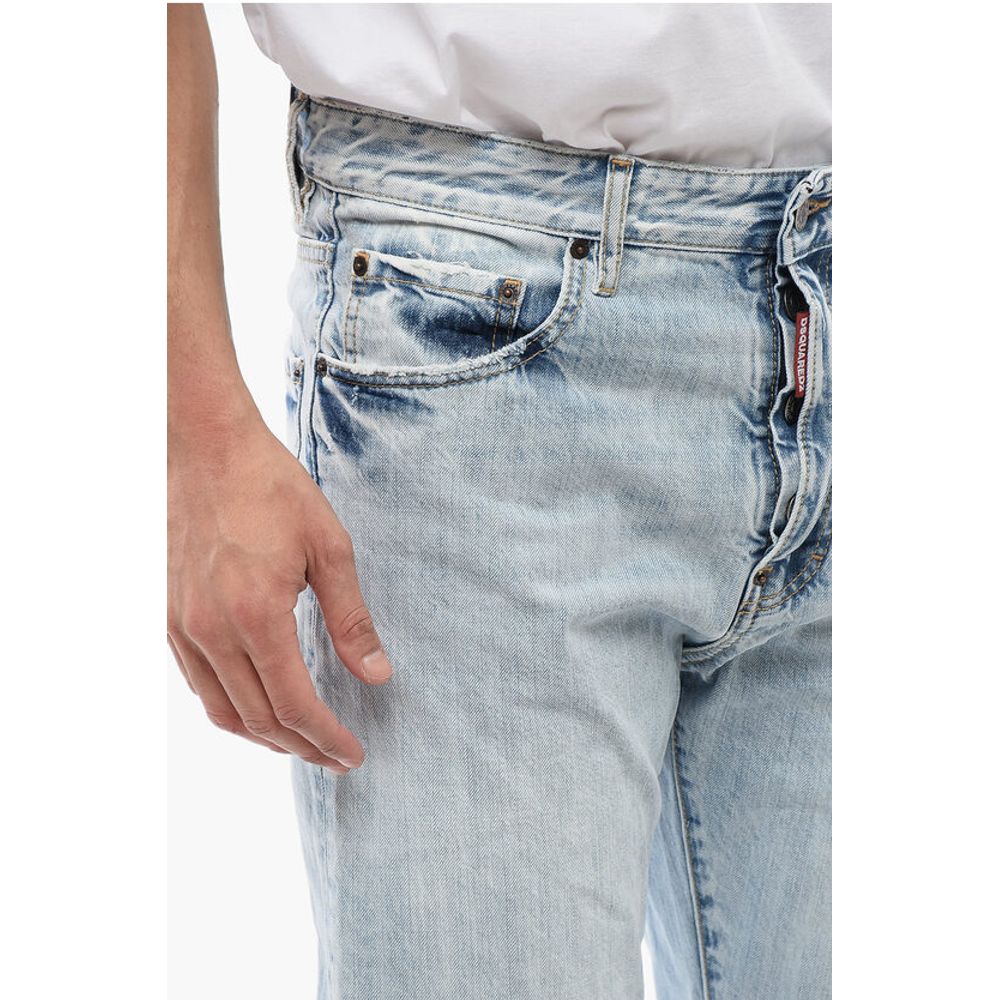 Dsquared² Distressed Effect 642 Light Washed Jeans 19 cm