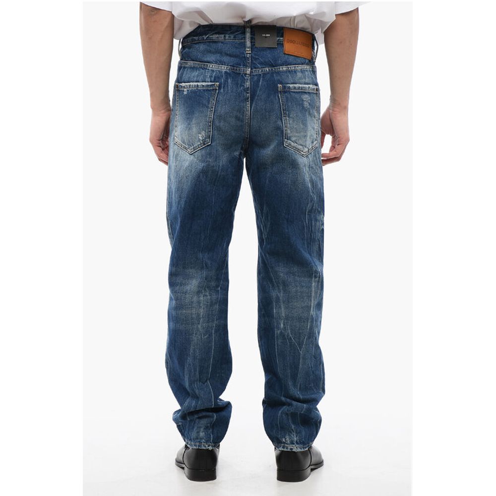 Dsquared² Distressed Effect 642 Mid Washed Jeans 20 cm