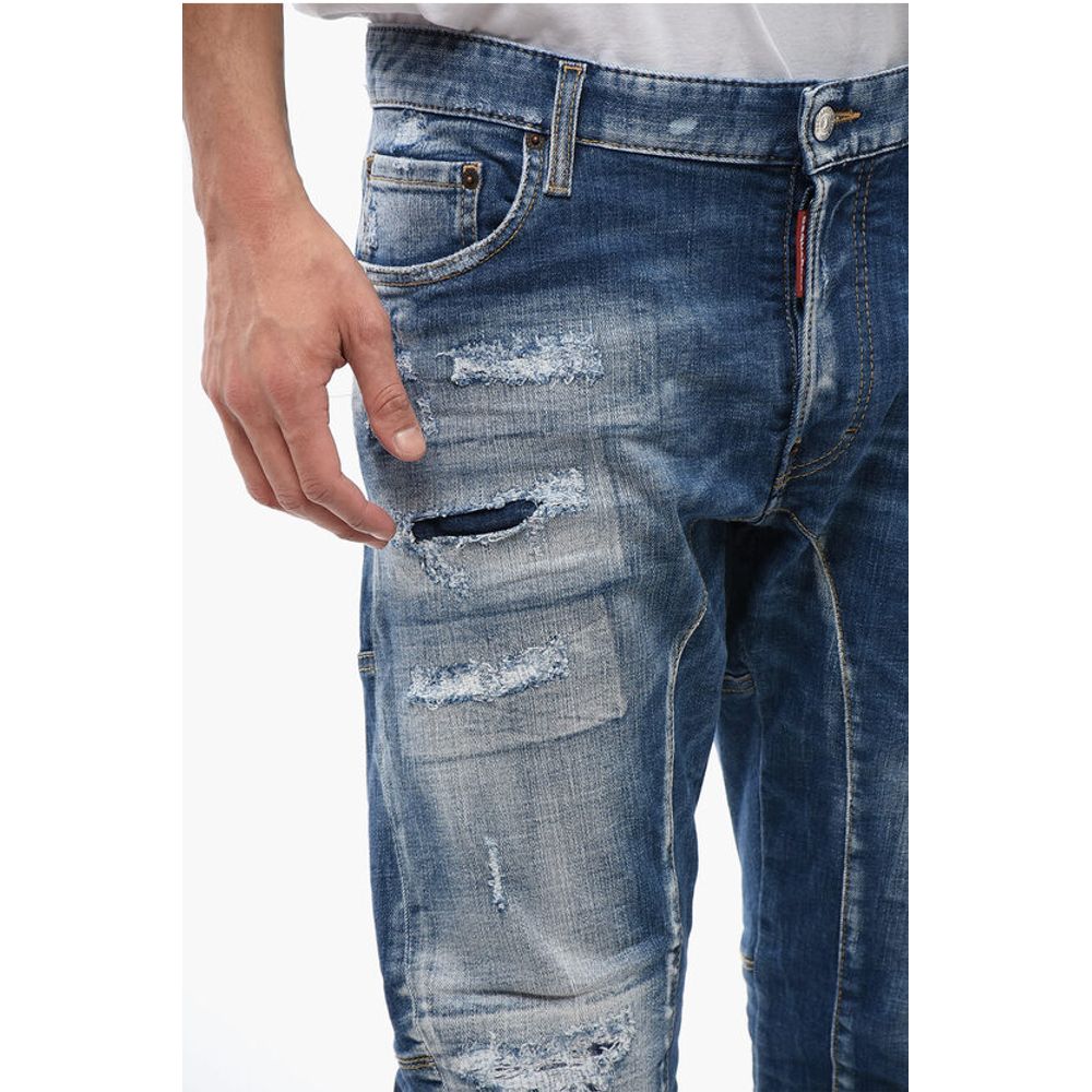 Dsquared² Distressed Effect TIDY BIKER Jeans 18 cm